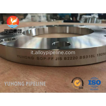 JIS B2220 SS316L Flange